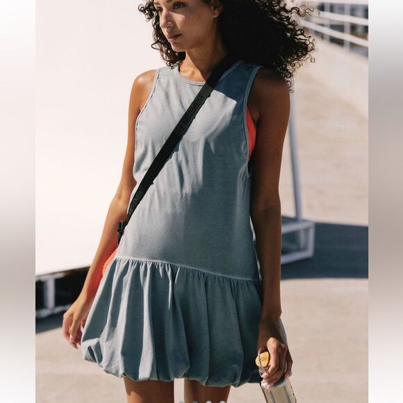 Free People FP Movement Hot Shot Bubble Set in Summer Storm - Picture 1 of 7